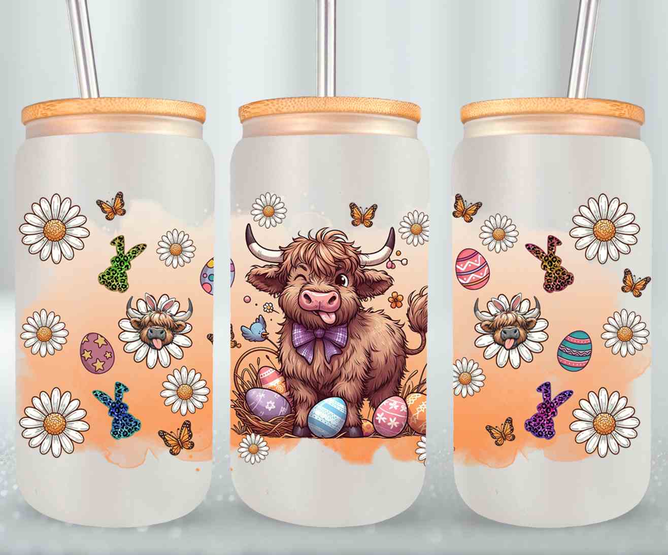 Highland Cow Easter-10379